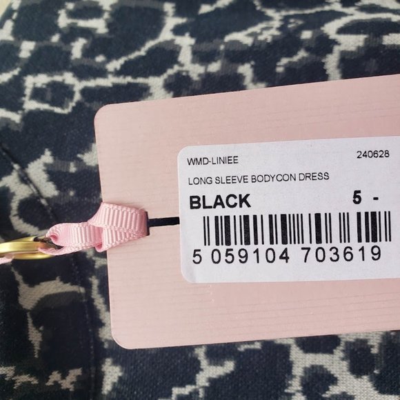 NWT Ted Baker Liniee Leopard Dress - Picture 5 of 7